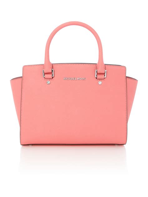 tasche coral michael kors chevron selma|Selma 3.